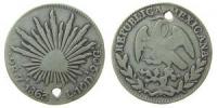 Mexiko - Mexico - 1863 - 2 Reales  schön