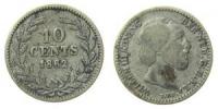 Niederlande - Netherlands - 1862 - 10 Cents  schön