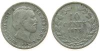 Niederlande - Netherlands - 1873 - 10 Cent  gutes schön