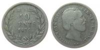 Niederlande - Netherlands - 1874 - 10 Cent  schön