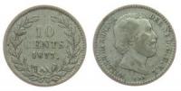 Niederlande - Netherlands - 1877 - 10 Cent  fast ss