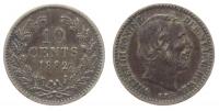 Niederlande - Netherlands - 1882 - 10 Cents  ss