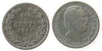 Niederlande - Netherlands - 1890 - 10 Cent  schön