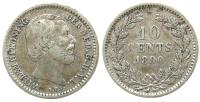 Niederlande - Netherlands - 1890 - 10 Cent  ss