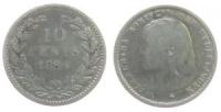 Niederlande - Netherlands - 1894 - 10 Cents  schön