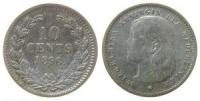 Niederlande - Netherlands - 1896 - 10 Cents  fast ss