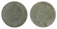 Niederlande - Netherlands - 1906 - 10 Cents  ss
