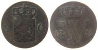 Niederlande - Netherlands - 1854 - 1/2 Cent  schön