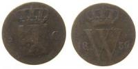 Niederlande - Netherlands - 1859 - 1/2 Cent  fast schön