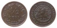 Niederlande - Netherlands - 1900 - 1/2 Cent  unc