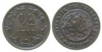 Niederlande - Netherlands - 1898 - 1/2 Cent  ss/vz
