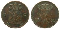 Niederlande - Netherlands - 1863 - 1 Cent  ss+