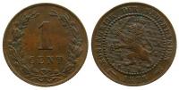 Niederlande - Netherlands - 1878 - 1 Cent  ss-vz
