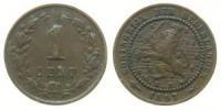Niederlande - Netherlands - 1897 - 1 Cent  ss