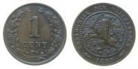 Niederlande - Netherlands - 1899 - 1 Cent  ss