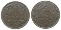Niederlande - Netherlands - 1924 - 1 Cent  ss