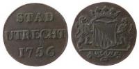 Niederlande - Netherlands - 1756 - 1 Duit  vz