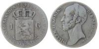 Niederlande - Netherlands - 1845 - 1 Gulden  fast ss