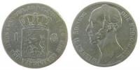 Niederlande - Netherlands - 1847 - 1 Gulden  gutes schön