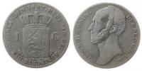 Niederlande - Netherlands - 1847 - 1 Gulden  gutes schön