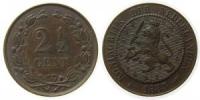Niederlande - Netherlands - 1883 - 2 1/2 Cents  ss
