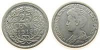 Niederlande - Netherlands - 1918 - 25 Cent  ss