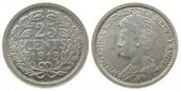 Niederlande - Netherlands - 1919 - 25 Cent  fast vz