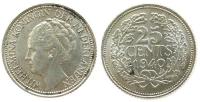 Niederlande - Netherlands - 1940 - 25 Cents  vz-unc