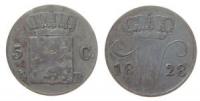 Niederlande - Netherlands - 1828 - 5 Cents  s+