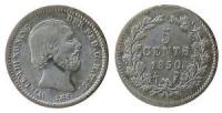 Niederlande - Netherlands - 1850 - 5 Cents  fast ss