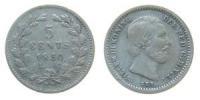 Niederlande - Netherlands - 1850 - 5 Cents  ss