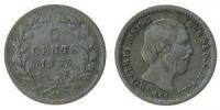Niederlande - Netherlands - 1855 - 5 Cents  ss