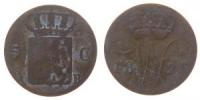 Niederlande - Netherlands - 1825 - 5 Cents  schön