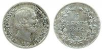 Niederlande - Netherlands - 1862 - 5 Cents  vz