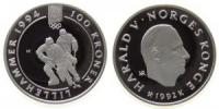 Norwegen - Norway - 1992 - 100 Kronen  pp