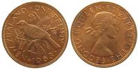 Neuseeland - New-Zealand - 1963 - 1 Penny  unc
