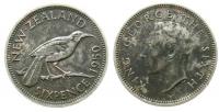 Neuseeland - New-Zealand - 1950 - 6 Pence  ss-