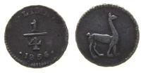 Peru - 1856 - 1/4 Real  ss