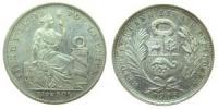 Peru - 1906 - 1/5 Sol  unc