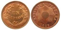 Peru - 1949 - 1 Centavo  unc