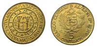 Peru - 1965 - 5 Centavos  unc