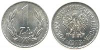 Polen - Poland - 1973 - 1 Zloty  fast stgl