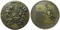 Krippenszene - 1989 - Medaille  gußfrisch