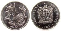 Südafrika - South Africa - 1983 - 20 Cent  pp