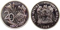 Südafrika - South Africa - 1988 - 20 Cent  pp