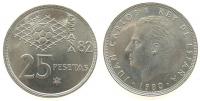 Spanien - Spain - 1980 - 25 Pesetas  unc