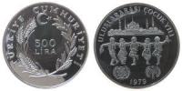 Türkei - Turkey - 1979 - 500 Lira  pp