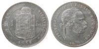 Ungarn - Hungary - 1879 - 1 Forint  ss