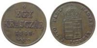Ungarn - Hungary - 1848 - 1 Kreuzer  ss-vz