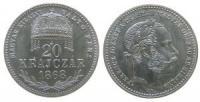 Ungarn - Hungary - 1868 - 20 Kreuzer  stgl